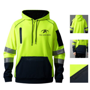 Reflective Hoodie Sweater