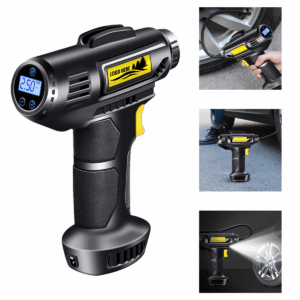 Multiple Use Portable Cordless Tire Inflator