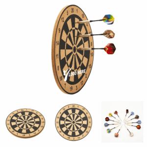 Natural Cork Dartboard with Dart