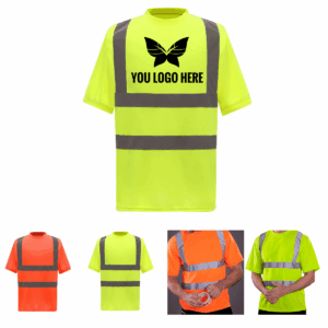 T-Shirt with Reflective Tape
