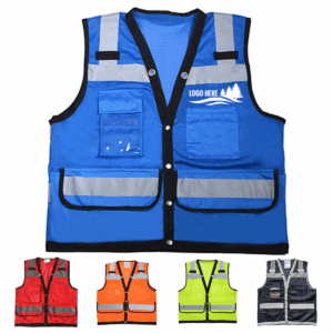 Mesh Vest with Hi-Vis Reflective Tape