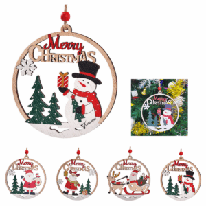 Wooden Christmas Pendant